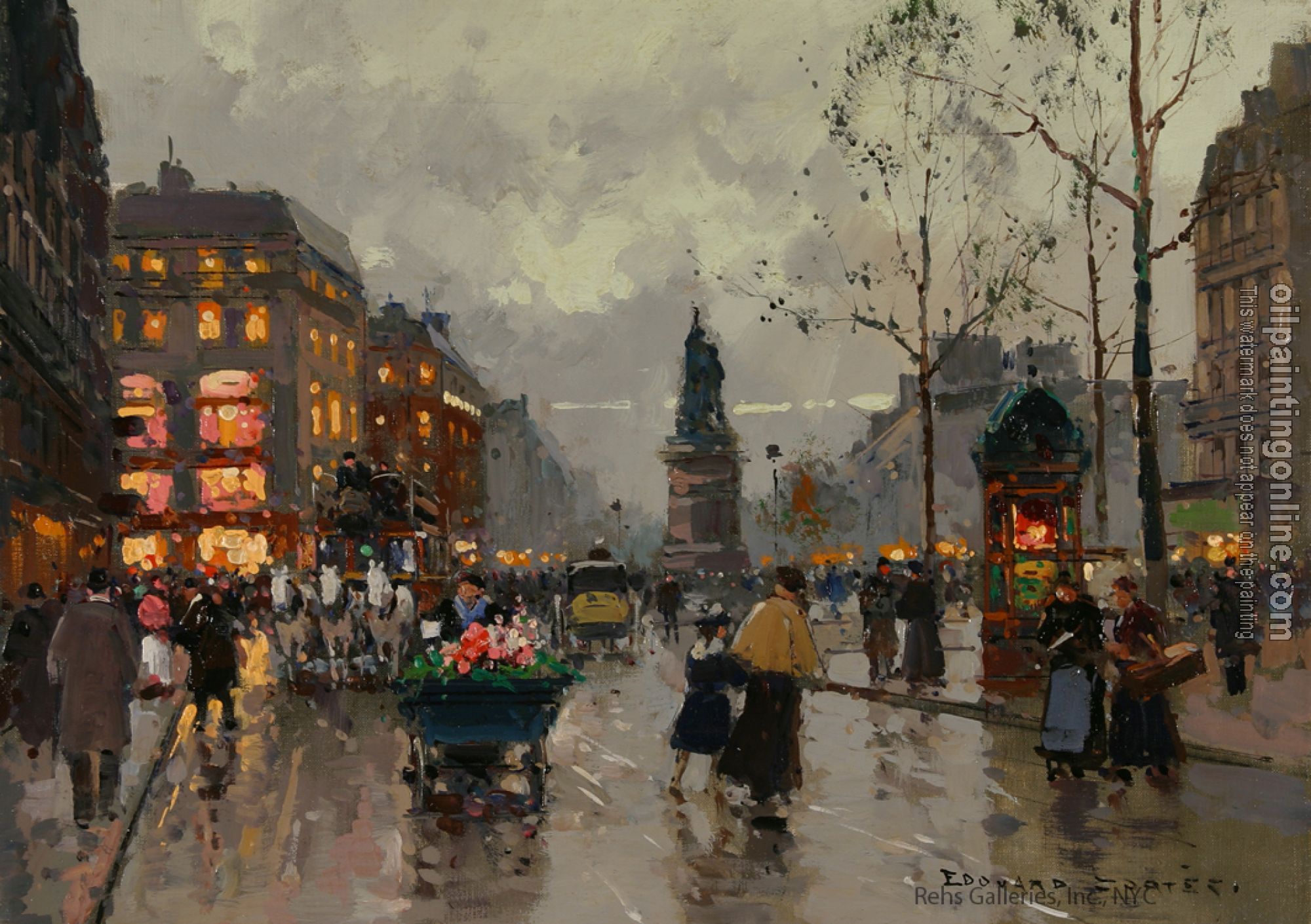 Edouard Cortes - Place de Clichy